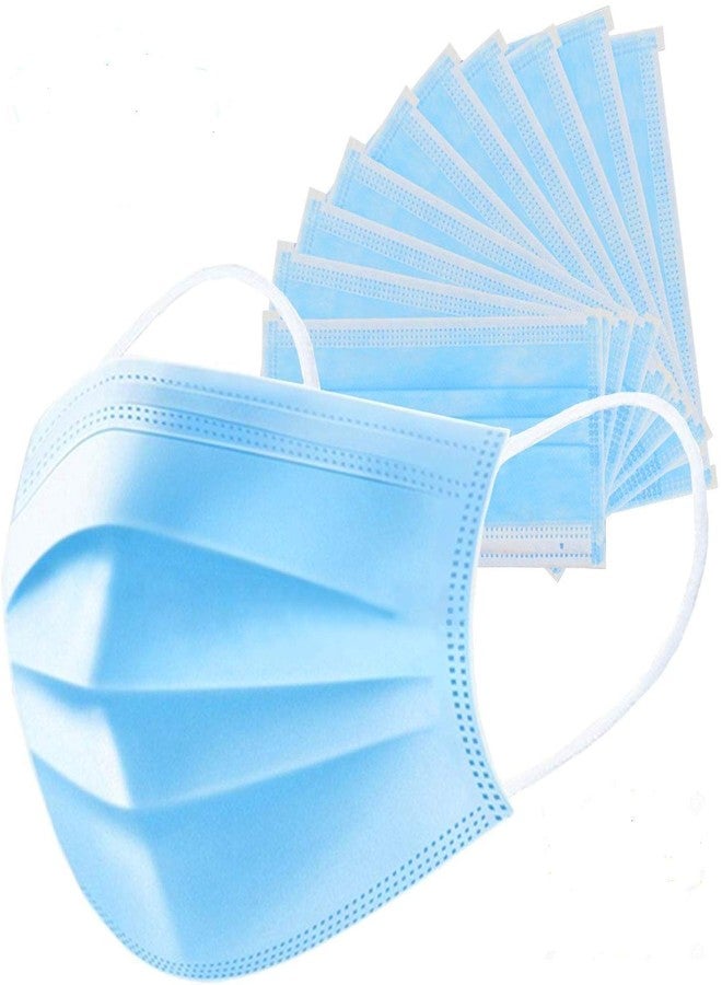WELLSTAR 3 Ply Pharmaceutical Disposable Nose Pin Mask For Men & Women-Pack Of 500 - Image 1